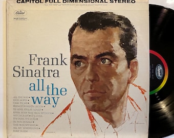 Frank Sinatra - All The Way - 1962 OG Vintage Vinyl Record