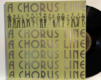 A Chorus Line - 1975 OG Vintage Vinyl Musical Soundtrack Record