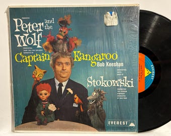 Peter and The Wolf (Captain Kangaroo) OG Vintage Vinyl Record