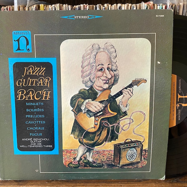 Bach - Jazz Guitar - 1965 OG Vintage Vinyl Record