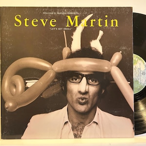 Steve Martin - Let&#39;s Get Small - 1977 OG Vintage Vinyl Record