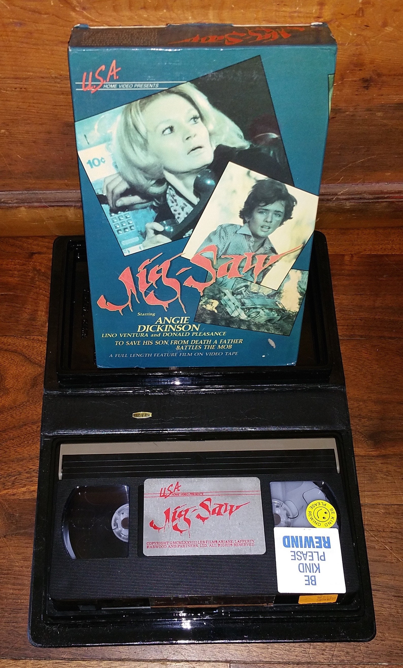 Jigsaw Vintage VHS Video Movie Cassette in BIG BOX | Etsy