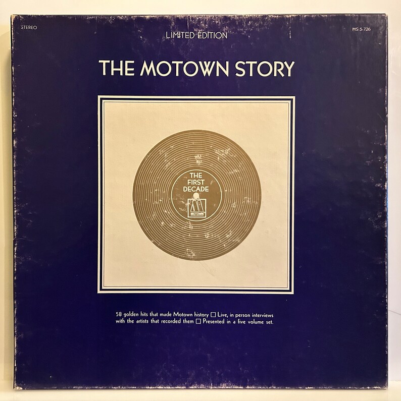 The Mowtown Story 1970 OG Vintage Vinyl Box Set image 1