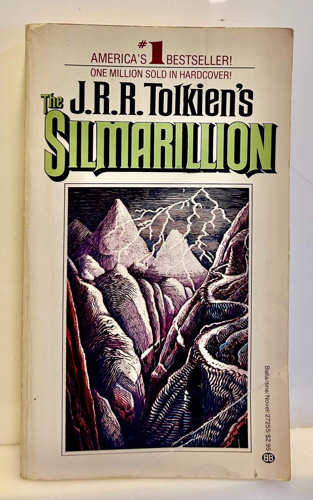 The Silmarillion (J.R.R. Tolkien) - 1979 Vintage Paperback Book - Etsy