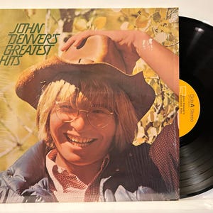 John Denver&#39;s - Greatest Hits - 1973 OG Vintage Vinyl Record