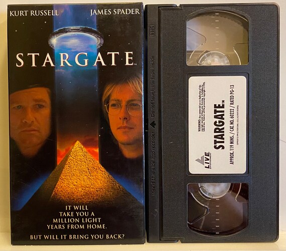 Stargate 1994 Vintage VHS Video Movie Cassette Tape - Etsy