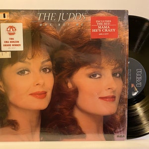 The Judds - Why Not Me - 1984 OG Vintage Vinyl Record (Hype Stickers)