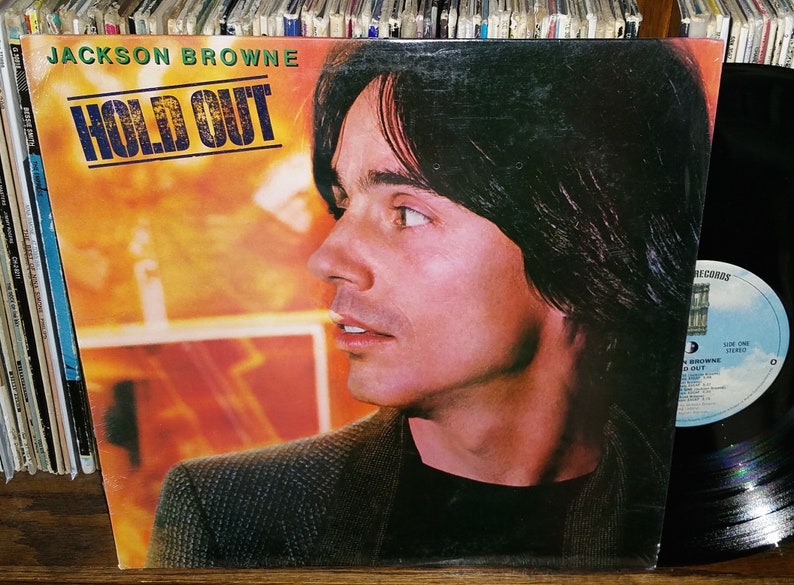Jackson Browne Hold Out Vintage Vinyl Record Etsy