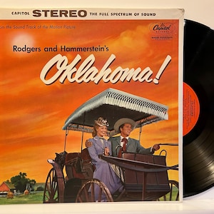 Oklahoma - 1955 OG Vintage Vinyl Motion Picture Soundtrack Record