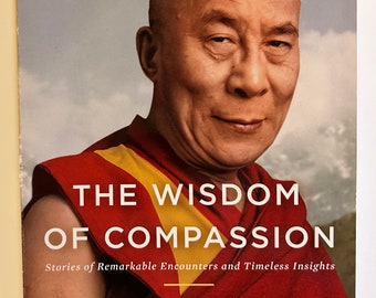 The Wisdom of Compassion - Dalai Lama Vintage Paper Back Book