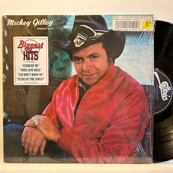 Mickey Gilley Biggest Hits 1982 Vintage Vinyl Record