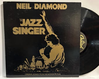 Neil Diamond - The Jazz Singer - 1980 OG Vintage Vinyl Motion Picture Soundtrack Album