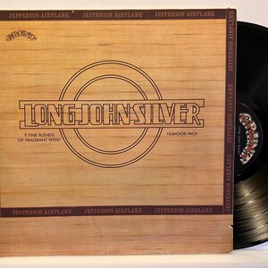 Jefferson Airplane - Long John Silver - 1972 OG Vintage Vinyl Record
