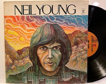 Neil Young 1969 Vintage Vinyl Self Titled Record