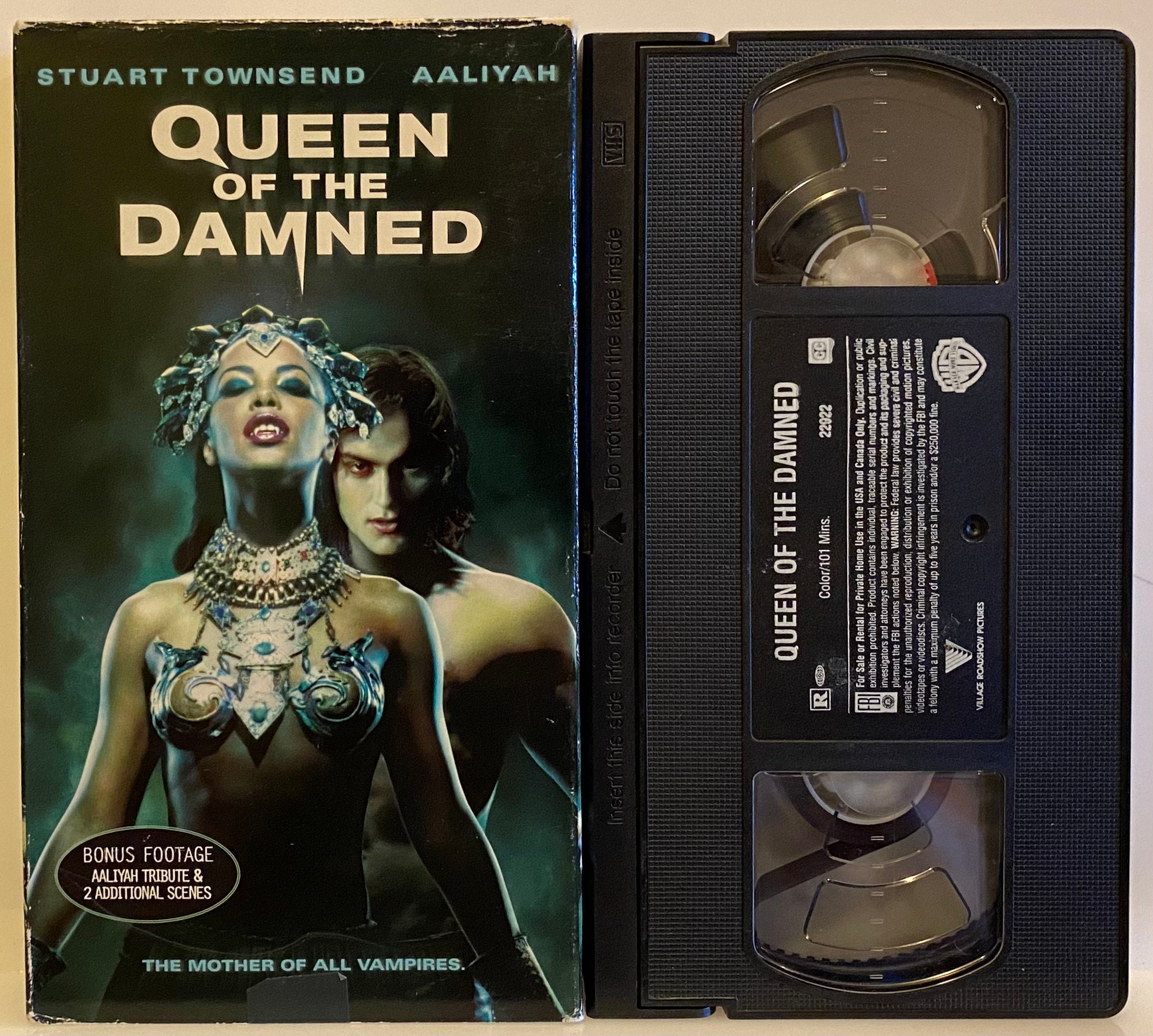 Queen of the Damned 2002 Vintage VHS Video Movie Cassette Tape