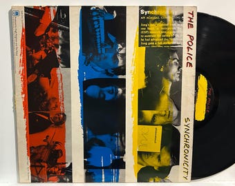 The Police - Synchronicity - 1983 OG Vintage Vinyl Record