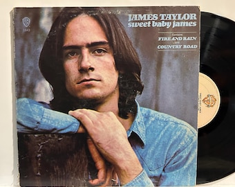 James Taylor - Sweet Baby James - 1970 OG Vintage Vinyl Record