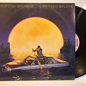 Jackson Browne - Lawyers In Love - 1983 OG Vintage Vinyl Record
