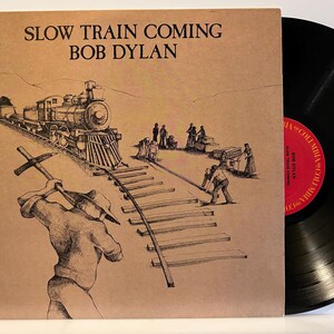 Bob Dylan - Slow train Coming - 1979 OG Vintage Vinyl Record