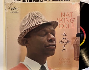 Nat King Cole - The Very Thought of You - 1958 OG Vintage Vinyl Record