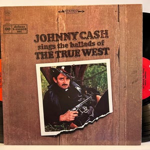 Johnny Cash Sings The Ballads of The True West - 1965 OG Vintage Vinyl Double Album