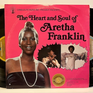 The Heart and Soul of Aretha Franklin - 1977 OG Vintage Vinyl Double Album