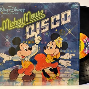 Mickey Mouse Disco (Disney) - 1979 OG Vintage Vinyl Record