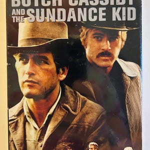 Butch Cassidy and The Sundance Kid - 1969 Vintage VHS Video Movie Cassette Tape (SEALED)
