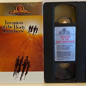 Invasion of the Body Snatchers - 1978 Vintage VHS Video Movie Cassette Tape