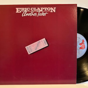 Eric Clapton - Another Ticket - 1981 OG Vintage Vinyl Record