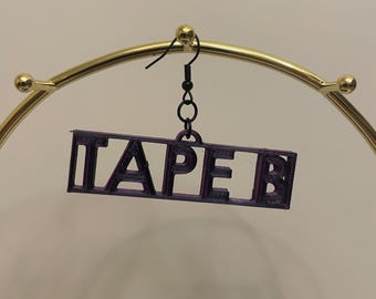 Tape B Earrings (2 Pairs)