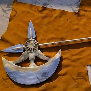 Rhitta Devine Axe A relic of Escanor’s might, now a radiant echo of glory, holding the essence of the Seven Deadly Sins, Best Christmas gift