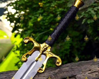 Handmade He-Man Power Sword Replica - High Carbon Steel Sword - Comes With Sheath