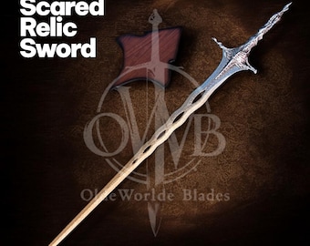 Sacred Relic Sword: Elden Ring Life-Size Metal Replica - Gamer Gift