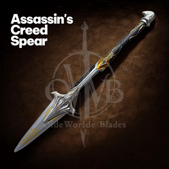 Assassin's Creed Spear of Leonidas Replica – Full Metal Cosplay