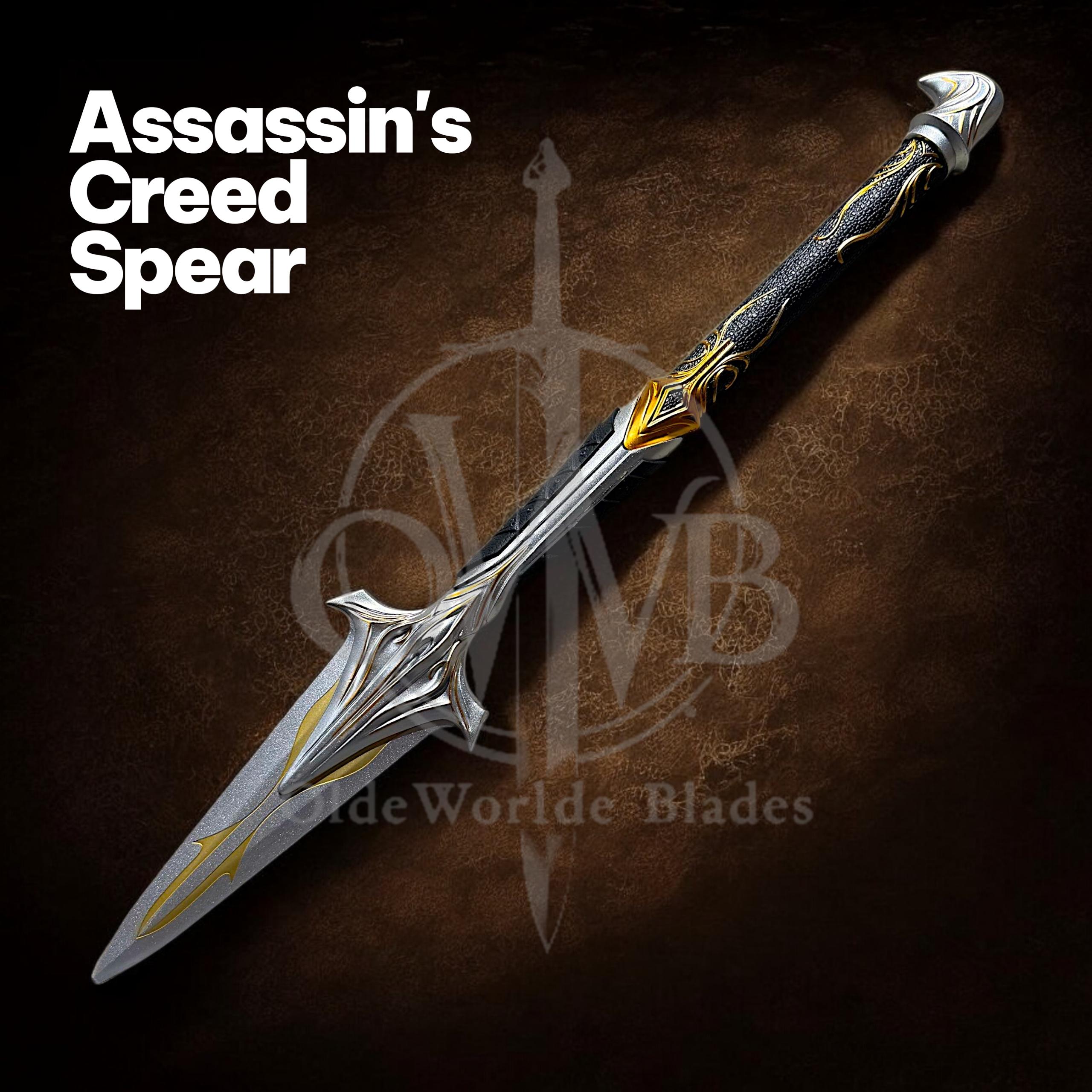 Assassin's Creed Spear of Leonidas Replica – Full Metal Cosplay