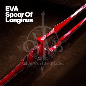 Handmade 83-inch EVA Spear of Longinus: Aluminum Alloy Cosplay Prop