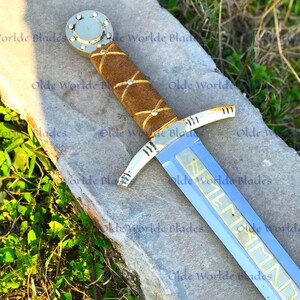Excalibur Merlin: Ein historischer Knight Templar und mittelalterliches Wikinger Sammlerstück – Das perfekte Geschenk für Deinen Sohn, Vater oder Freund