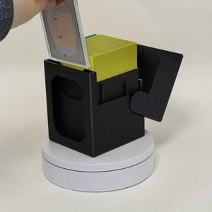 Digital download - Flipping mini snap / dual toploader mechanical commander / edh deckbox