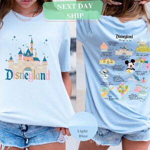 Disneyland castle Shirt, Disneyland 2025 Trip Tee, Vintage Disneyland shirt, Disney Family vacation Sweatshirt, Magic kingdom castle Tshirt