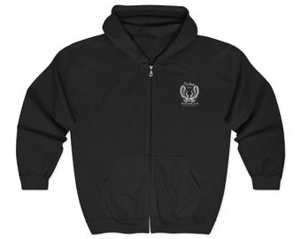 Faith over Fear Psalms Hooded Sweatshirt, Christian Zip Up Jacket,  Bible Verse Apparel, Inspirational Full Zip Hoodie, Unisex