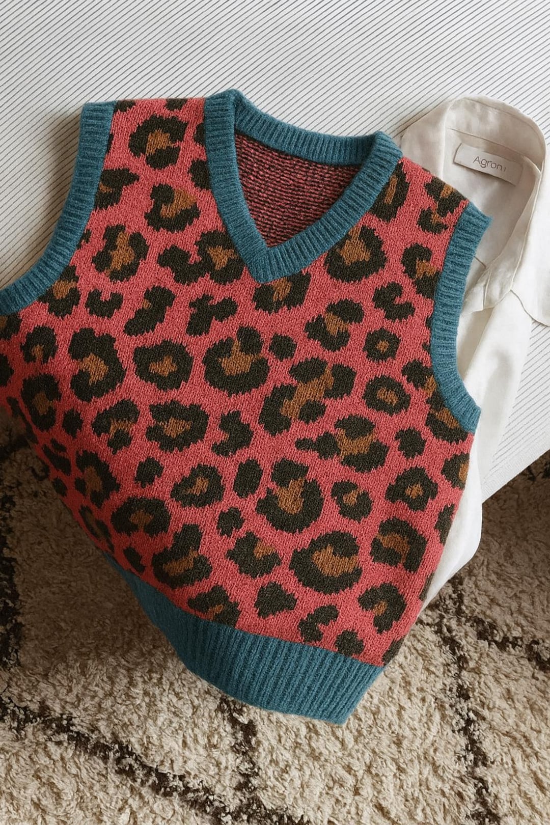 トップス Supreme Leopard Knit Vest トップス Supreme Leopard Knit Vest SUPREME SS 16 LEOPARD