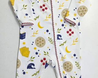 Kids Passover Pajamas | Matching Seder Night Pesach PJs for Children | Matzah