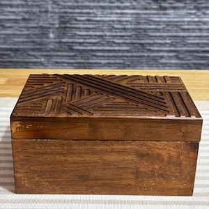 銅蟲 煙草入れ(木箱あり)1956年製：Old Copper box：Japan Japanese lacquer box-Makie Suzuri Bako Bird Couple