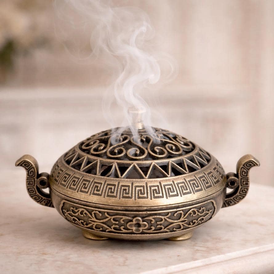 Vintage Japanese Incense Burner - Etsy