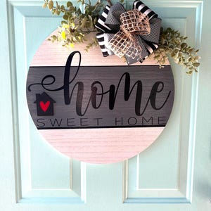 Home Sweet Home  - Door Hanging Decor