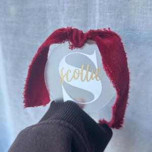 Personalized Name Ornament