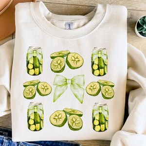 Pickles Coquette Png, Pickle Green Bow Png, Design maglietta Pickle Girly, Design maglietta Pickle, Trendy Bow Pickle Png, Sublimazione estetica Pickle