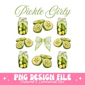 Pickle Liebhaber Png, Coquette Pickle Girly Shirt Design, lustige Gurke Png Shirt Design, trendige Bogen Pickle Png, ästhetische Gurke Shirt Sublimation