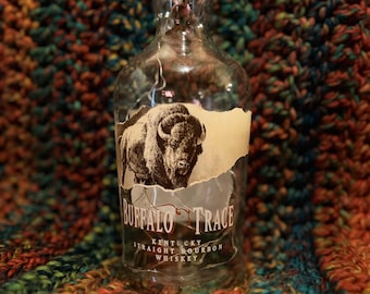 Botella de bourbon Buffalo Trace Light, regalo para los amantes del bourbon